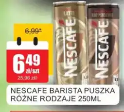 Bingo Nescafe nescafe barista puszka oferta