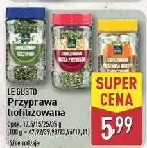 ALDI Włoszczyzna liofilizowana Le Gusto oferta