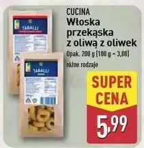 ALDI Taralli z oliwą oliwek Cucina oferta