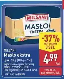 ALDI Masło extra Milsani oferta