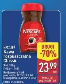 ALDI Kawa Nescafe Classic oferta