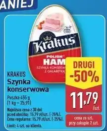 ALDI Szynka konserwowa Krakus Animex oferta