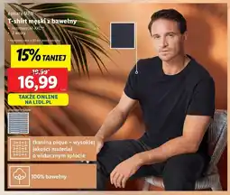Lidl T-shirt męski m-xxl Esmara oferta