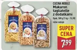 ALDI Makaron tagliatelle z atramentem kałamarnicy Cucina Nobile oferta