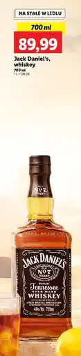 Lidl Whiskey Jack Daniel's Old No. 7 oferta