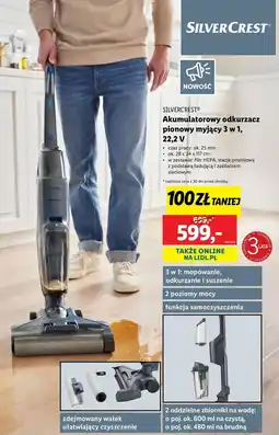 Lidl Odkurzacz wielofunkcyjny akumulatorowy oferta