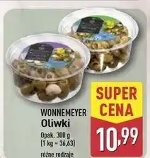 ALDI Oliwki zielone z czosnkiem Wonnemeyer Feinkost oferta