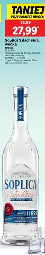 Lidl Wódka Soplica Szlachetna oferta