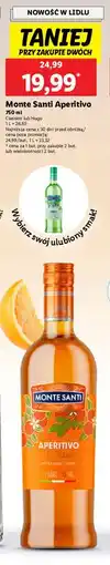 Lidl Vermouth hugo Monte Santi Aperitivo oferta
