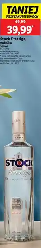 Lidl Wódka Stock Prestige oferta