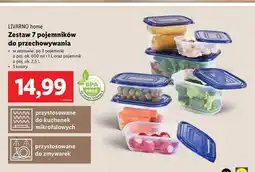 Lidl Zestaw pojemników Livarno Home oferta