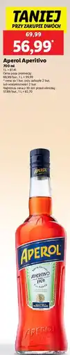 Lidl Likier Aperol Aperitivo oferta