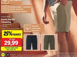 Lidl Szorty męskie m-xl Esmara oferta