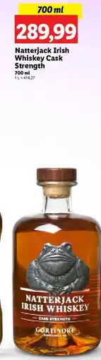 Lidl Whisky Natterjack Cask Strength oferta