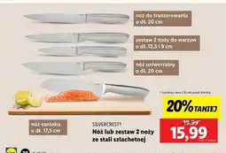 Lidl Zestaw noży Silvercrest oferta