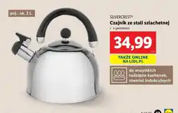 Lidl Czajnik ze stali szlachetnej 2 l Silvercrest oferta