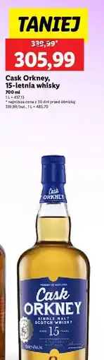 Lidl Whiskey Cask Orkney oferta