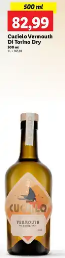 Lidl Vermouth Cucielo Di Torino Dry oferta