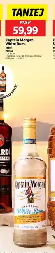 Lidl Rum Captain Morgan White oferta