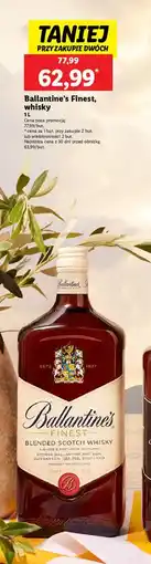 Lidl Whisky Ballantine's Finest oferta