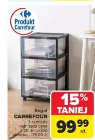 Carrefour Regał 3 szuflady Carrefour oferta