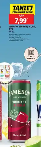 Lidl Drink z colą Jameson oferta