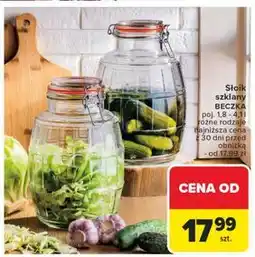 Carrefour Słoik beczka 4.1 l oferta