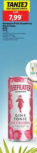 Lidl Gin Beefeater London Pink oferta