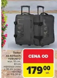 Carrefour Torba na kółkach toronto 51 x 61 cm oferta