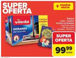 Carrefour Mop z wiadrem ultramax Vileda oferta
