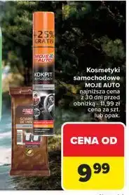 Carrefour Spray kokpit błyszczący truskawkowy Moje Auto oferta