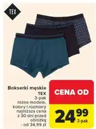 Carrefour Bokserki męskie Tex oferta