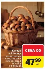Carrefour Koszyk wiklinowy oferta