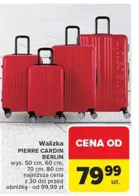 Carrefour Walizka berlin 80 cm Pierre Cardin Paris oferta