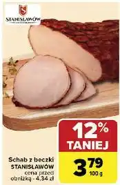 Carrefour Schab z beczki Stanisławów oferta