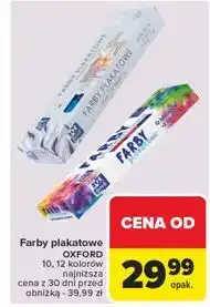 Carrefour Farby plakatowe Oxford oferta