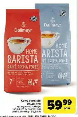 Carrefour Kawa Dallmayr Home Barista Caffe Crema Dolce oferta