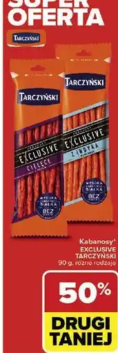Carrefour Kabanosy cielęce Tarczyński Exclusive oferta