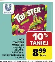 Carrefour Lód monstaahh Algida Twister oferta