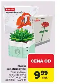 Carrefour Klocki konstrukcyjne kwiaty oferta