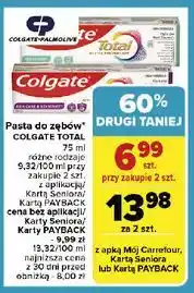 Carrefour Pasta do zębów fresh mint Colgate Total oferta