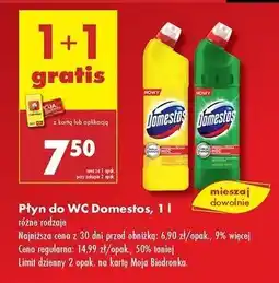 Biedronka Płyn do wc citrus fresh Domestos oferta