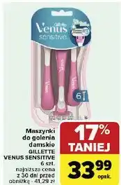 Carrefour Maszynki do golenia Gillette Venus Sensitive oferta