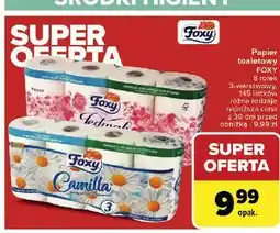 Carrefour Papier toaletowy Foxy Jedwab oferta