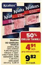 Carrefour Szynka krucha od szwagra Krakus Animex oferta
