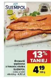 Carrefour Brzuszki z łososia Suempol oferta