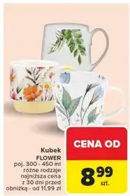 Carrefour Kubek kwiaty oferta