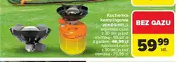 Carrefour Kuchenka kempungowa windshield z gazem Elico oferta
