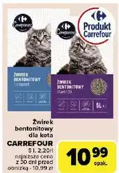 Carrefour Żwirek dla kota Carrefour oferta