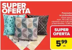 Carrefour Poszewka na poduszke 40 x cm oferta